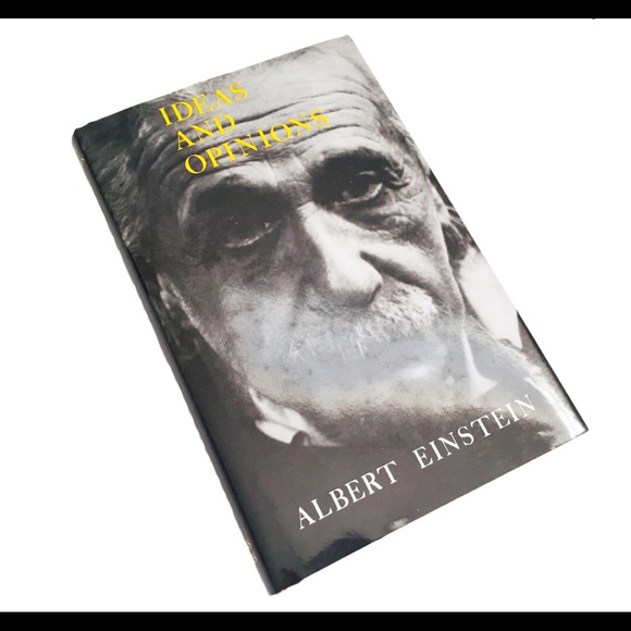 ALBERT EINSTEIN Ideas and Opinions Hardcover Book  Grey One Size - Picture 3 of 8